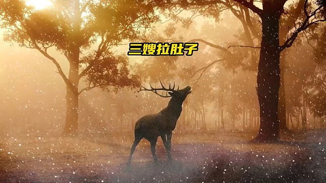 三嫂吃海鲜没想到却拉肚子了