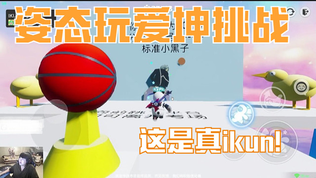 【姿态】姿态玩爱坤挑战，这是真IKUN！