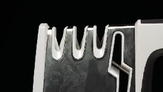 近距離慢放觀看磨刀機是如何工作的…