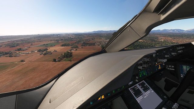 汉莎航空波音789降落马略卡岛帕尔马机场