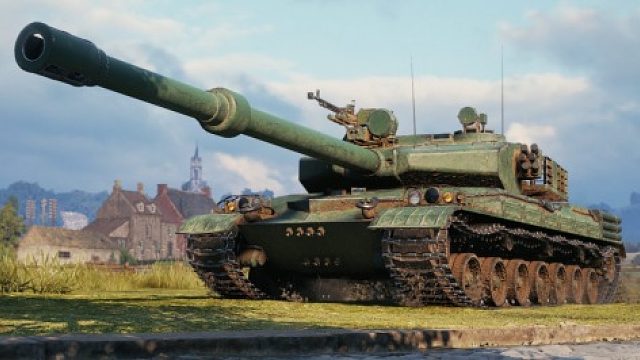 坦克世界 BZ-75 海岸争霸的喷火怪兽  无法阻止他的脚步！超级大魔王系列！