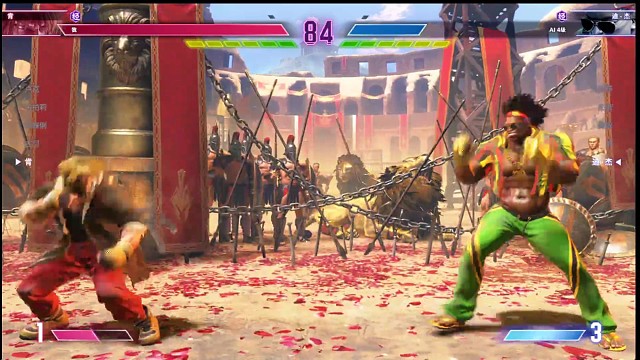 街头霸王6霸气的操作尾