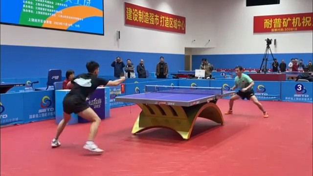 乒乓励志，勇于追求！