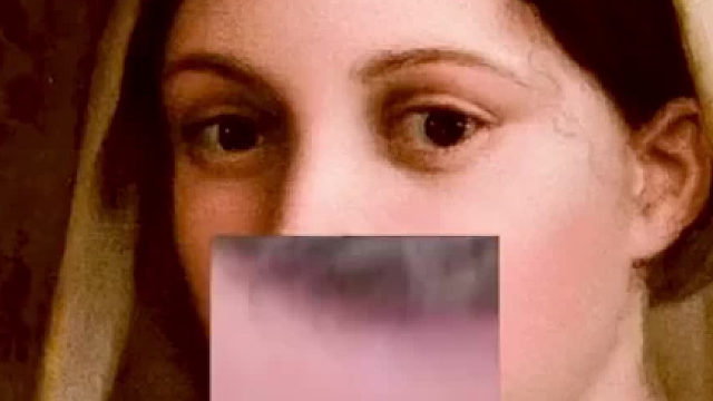 名画配上真人表情，毫无违和感，过于魔性