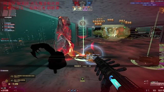 反恐精英Online 满员房 僵尸太牛了 还没关柱子