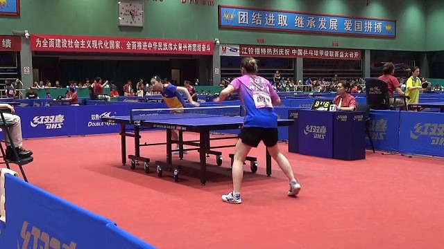 乒乒乓乓，激情四溢。