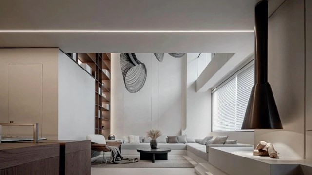 450平别墅现代轻奢风格装修设计案例