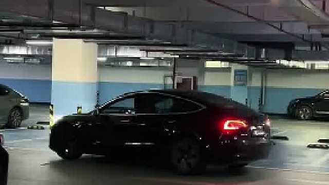 女司机这倒车思路相当清晰，简直拿捏的明明白白