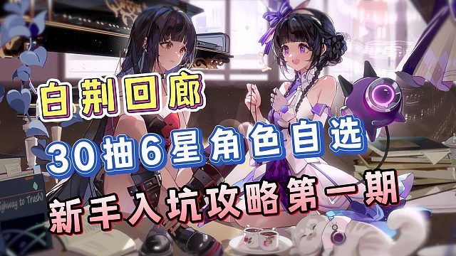 30抽6星角色自选该如何选择？《白荆回廊》新手入坑攻略第一期！