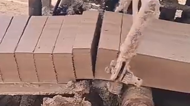 砖场用上了自动化