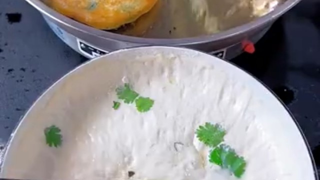 不擀面，不揉面，一看就会的发面馅饼