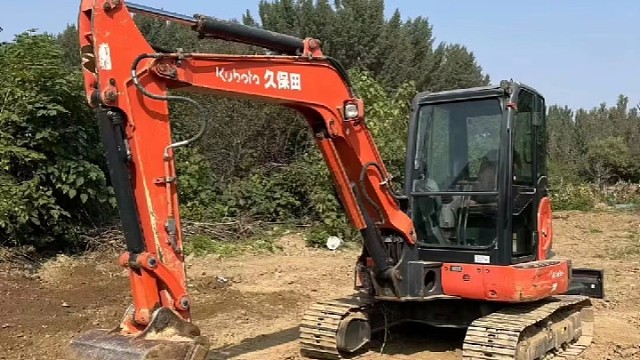 刘一手分享挖掘机，久保田155-5挖机。#二手挖机