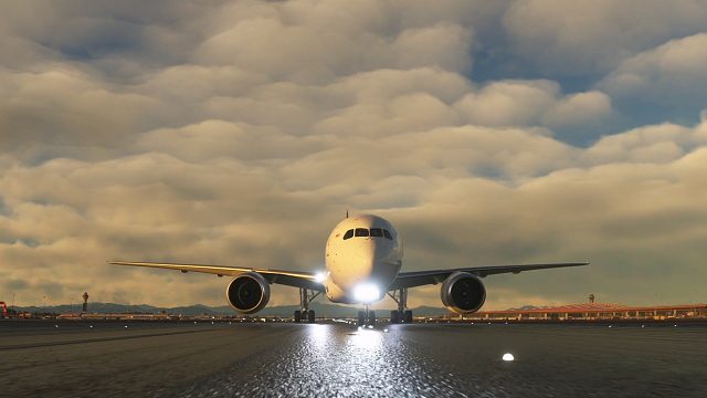 海南航空波音789降落北京首都國際機場