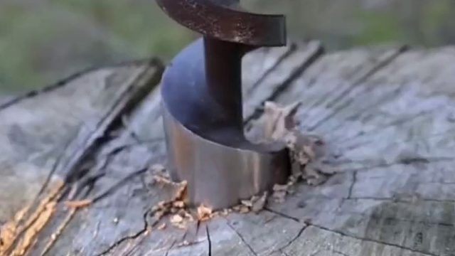 科学小实验之钻木取火