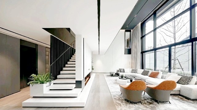 923平别墅现代简约风格装修设计案例