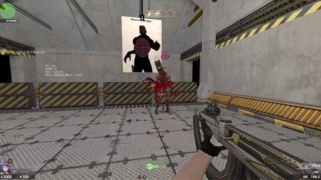 在线10分钟就给的旋风AK，1级就能用 反恐精英online CSOL