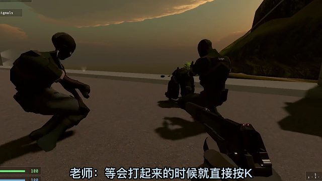 再次实践装死战术