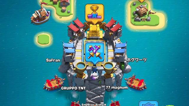 手游 游戏 皇室战争 部落战Day1