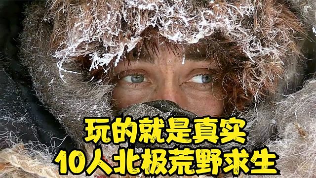 玩的就是真实！十位大神在北极荒野求生，最后的胜者获得百万英镑