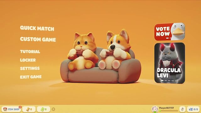 猛兽派对： 新手小白体验动物宝宝们欢乐搞笑混战阿呆可达鸭真有意思001