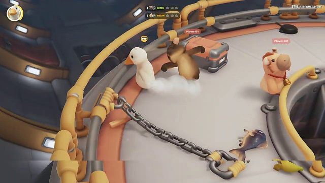 猛兽派对： 阿呆可达鸭灵活走位混战得分赛目的就是得分Goal005