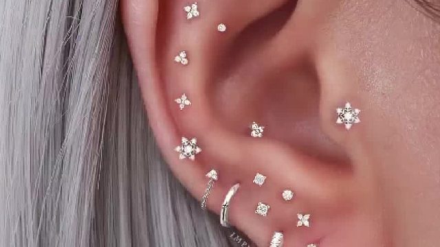 每天戴完耳钉就已经累了