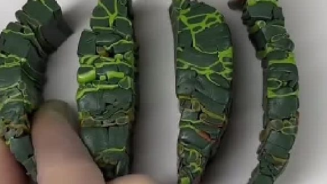 创意分享-软陶花条制作