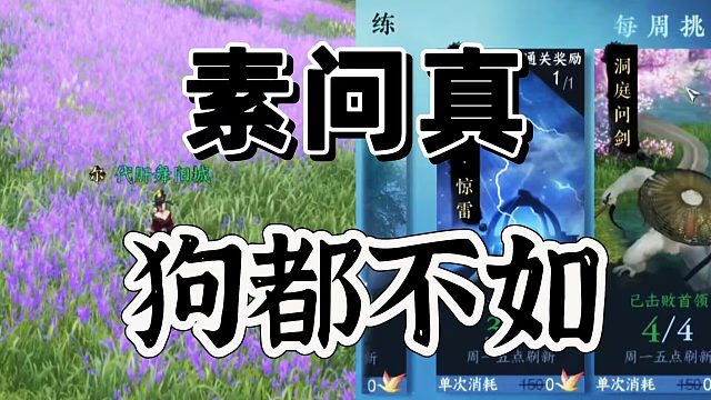 逆水寒手游：素问面对新副本的无奈我不理解