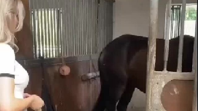 欧美美女身材棒棒的骑手