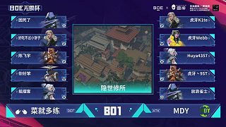 BOE無畏杯 第三天 C組循環(huán)賽 第4場