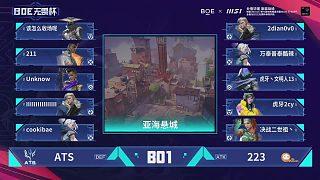 BOE無(wú)畏杯 第四天 D組循環(huán)賽 第2場(chǎng)