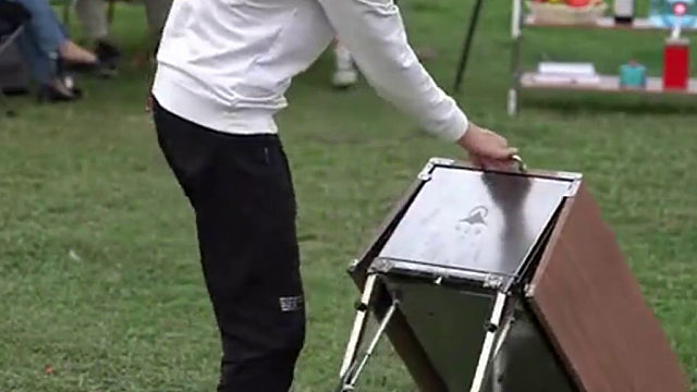 这户外厨房真的太能装了，小小的一个盒子啥都有……