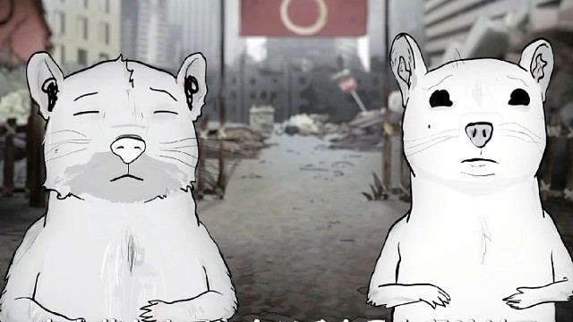 虽然会说外语，但只会一点点