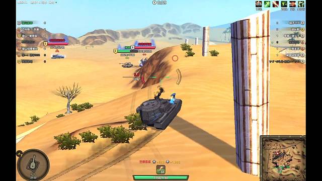 坦克大战～我的7号小可爱就是几百血这么翻盘的，666