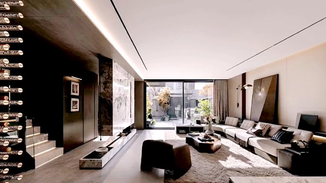 192平现代轻奢风格大平层装修设计案例