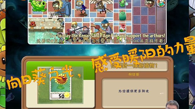 002植物大戰(zhàn)僵尸之2代高清版：向日葵之光，感受暖陽的力量！