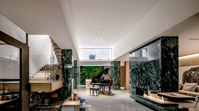 390平别墅现代轻奢风格装修设计案例