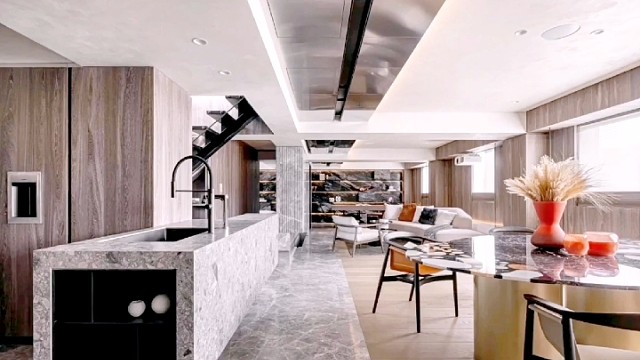 312平复式叠墅现代简约风格装修设计案例