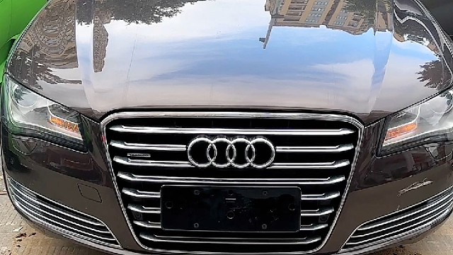 奥迪A8L安装防拆防屏蔽GPS