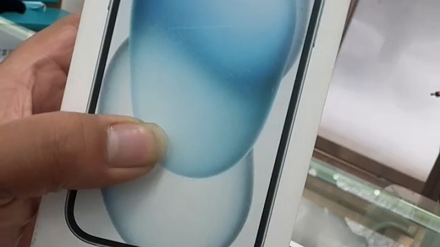 苹果15 国行128G蓝色全新未拆封现货秒发