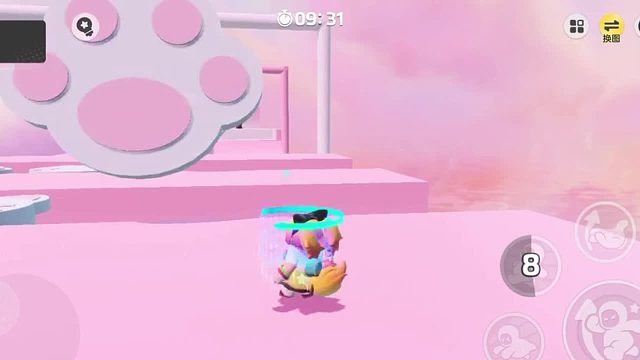 元梦之星里有这么可爱的猫猫地图！！！