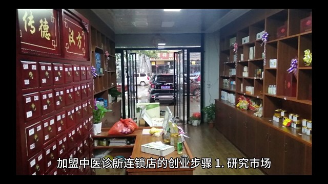 加盟中医诊所连锁店的创业步骤