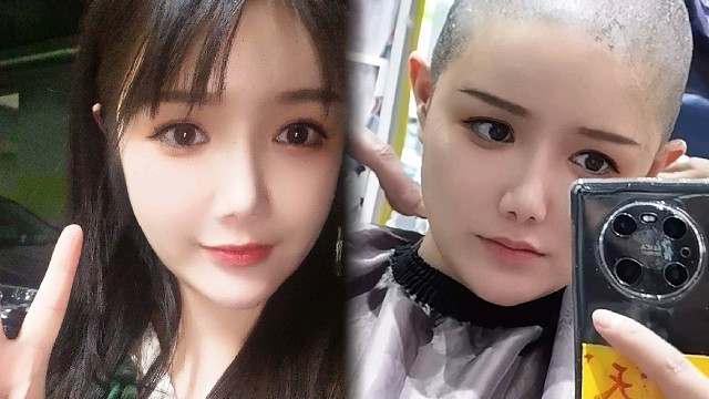 我不说得话，会不会有人以为“虎牙某痴女主播，被渣男伤的体无完肤，剃发从尼，从此四大皆空？？”