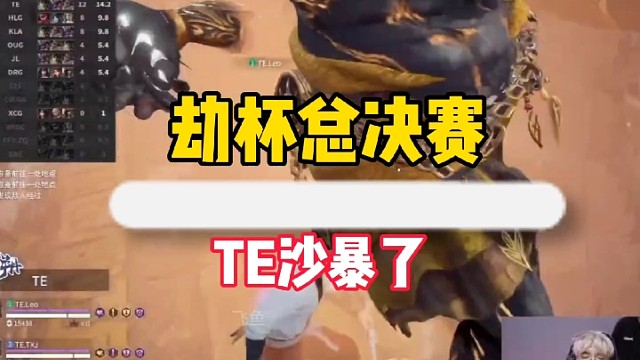 TE沙暴了？