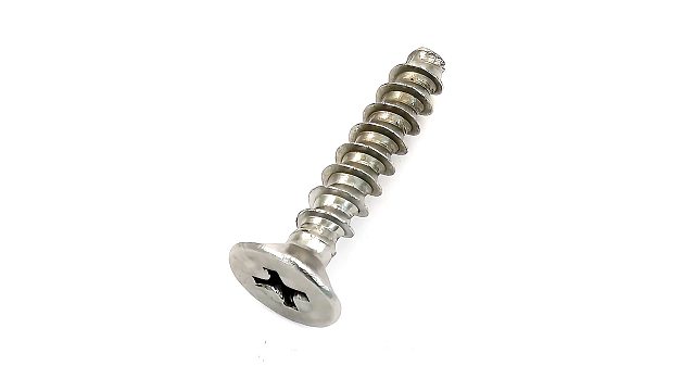 工丂304不锈钢十字槽沉头粗牙平尾自攻螺钉