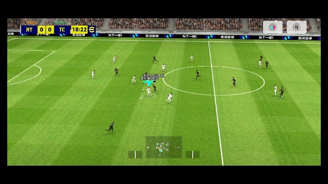 传空位轻松进球