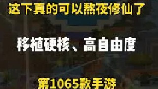 還得靠移植，修仙游戲才來(lái)了個(gè)硬核且高自由度的手游！