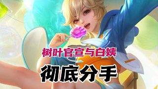 樹葉官宣與白姨徹底分手！