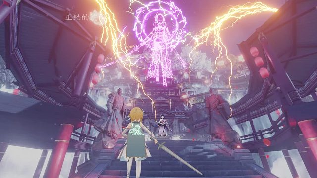 总有头铁的旅行者,敢于直面雷霆的威光！~