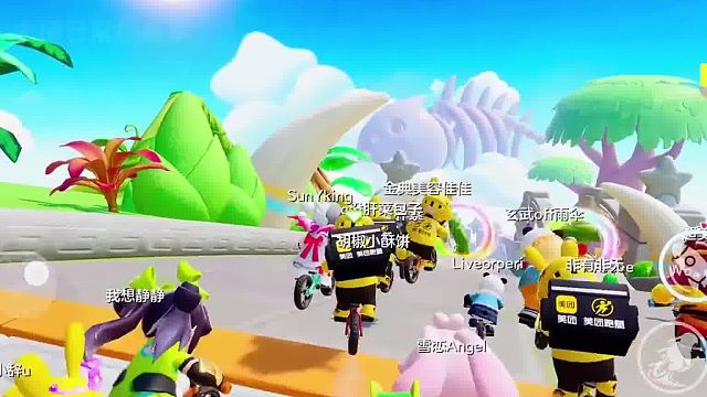 【元梦之星】00后洗车小弟穿越到元梦世界送外卖！